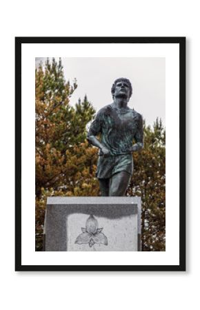 Terry Fox Memorial and Lookout in the outskirts of Thunder Bay.