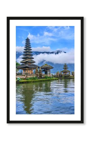 Pura Ulun Danu Beratan temple on Bali island, Indonesia