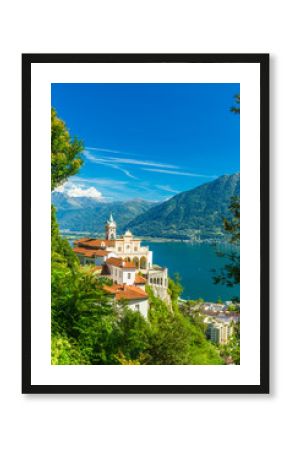 Madonna del Sasso Church, Locarno, Switzerland