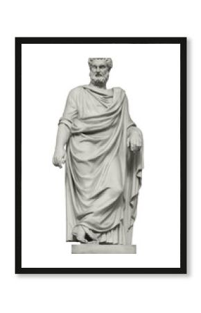 Statue of great ancient Greek philosopher Plato