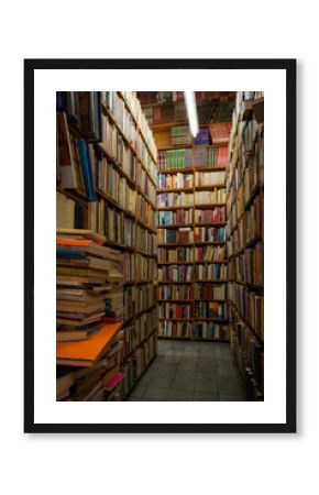 Used Bookstore on Donceles Street in Mexico City