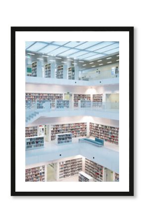 Stuttgart public Library - interiors