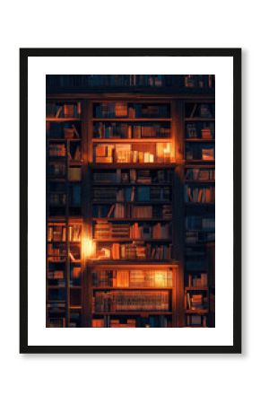A Warm Glow Illuminates the Stacks: A Night in the Library
