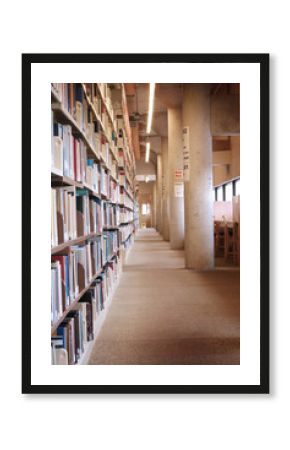 library interior