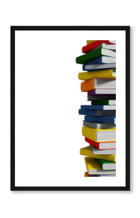 white book isolated on white