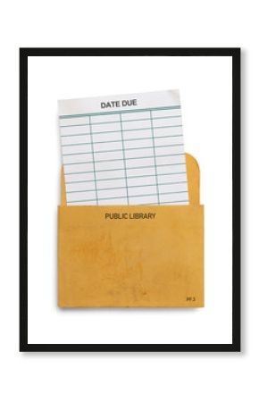 Library Due Card