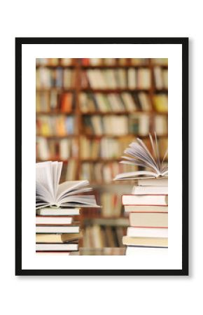 books in library