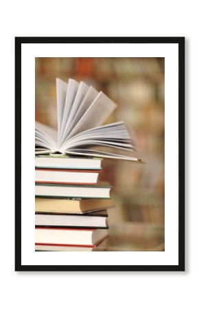 books in library