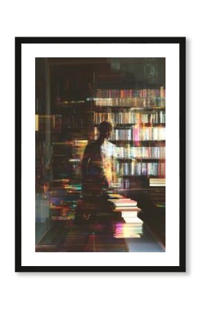 Corrupted Digital Photo Archives Highlighting Glitches and Distortion