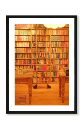 books in library