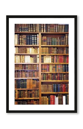 Old books, library