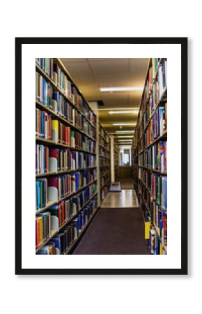 alley in the library