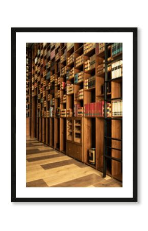 Detail of a library