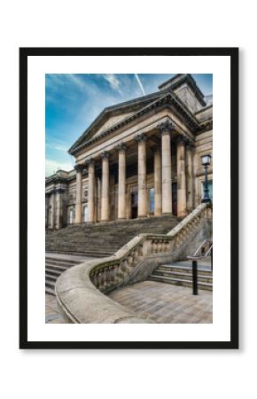 The Liverpool Central Library on the historic St George's Quarter