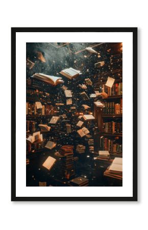 books floating
