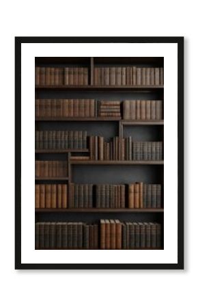 3d old library lves olated books rendering library old book ancient vintage cognition archive wisdom literature study university education school background antique shelf magic bookshelf mediaeval