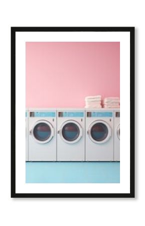 Laundromat appliance laundry dryer. .