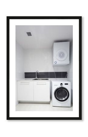 Modern laundry room