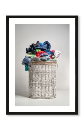 Full laundry basket