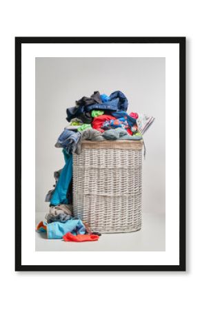 Full laundry basket