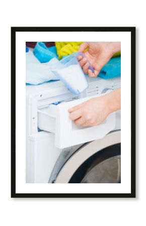 Laundry washing powder detergent