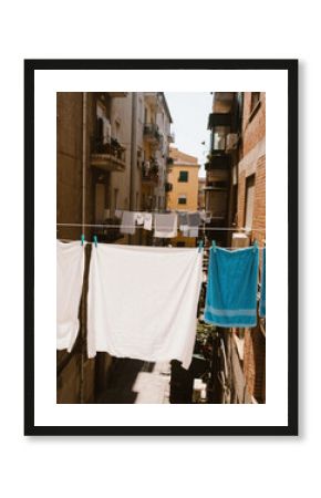 laundry on the street