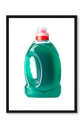 Plastic detergent container