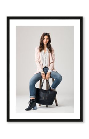 Stylish fashion woman