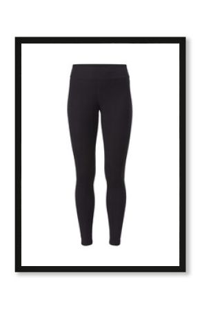 Essential black leggings ideal for workouts, yoga, and athleisure fashion providing comfort and style