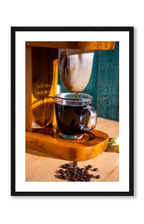 café filtrado.