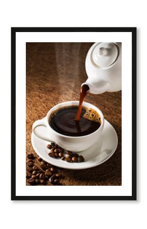 Coffee pouring