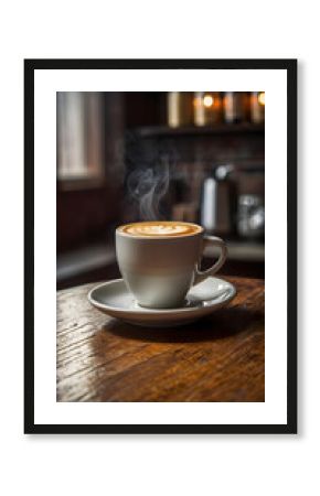 Tasse à café service au bar 