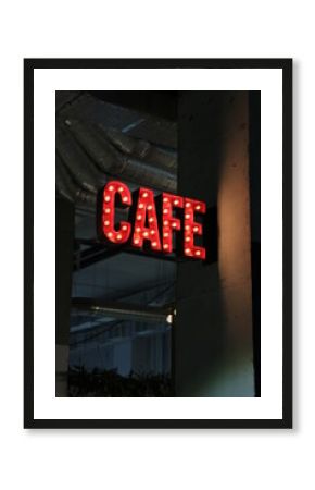 cafe sign