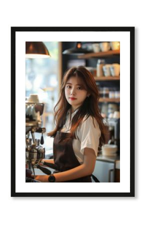 카페 바리스타 모델