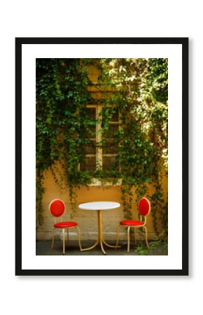 outdoor cafe
