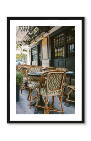 Sidewalk cafe in Paris