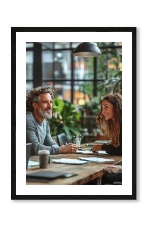 couple in cafe