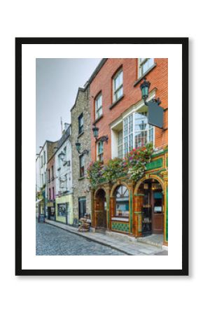 Temple Bar street, Dublin, Ireland