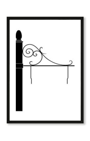 Wrought Sign Bracket