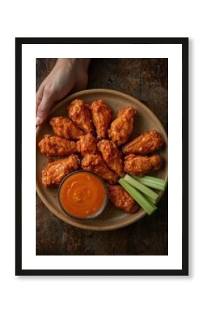 Buffalo wings for super bowl party 