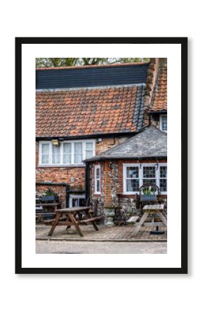Exterior of the Adam and Eve pub in the city of Norwich