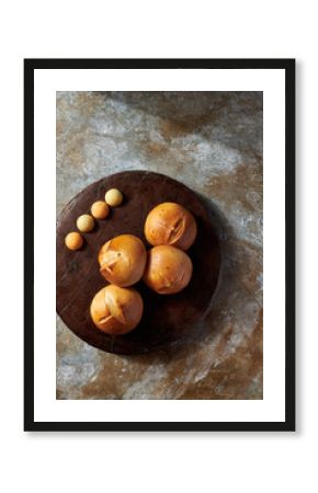 Bread Rolls with Apple, Soy and Yuzu Butter