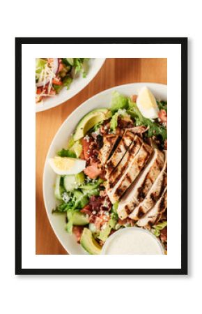 Grilled chicken cobb salad