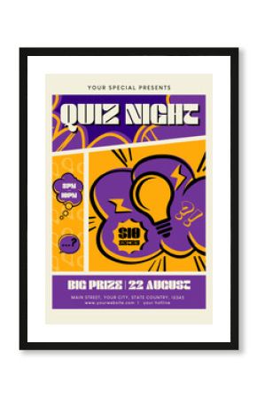 Quiz Night Flyer