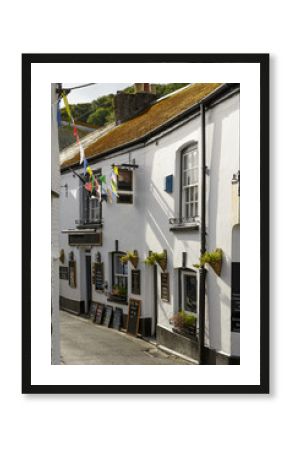 old  pub at Polperro, Cornwall