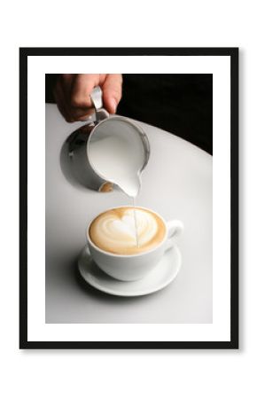 preparazione cappuccino