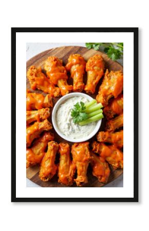 Buffalo Wings with Blue Cheese Dip