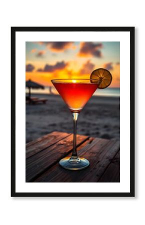 cocktail on the beach