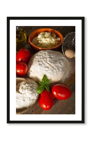 dough for pizza - preparazione pizza