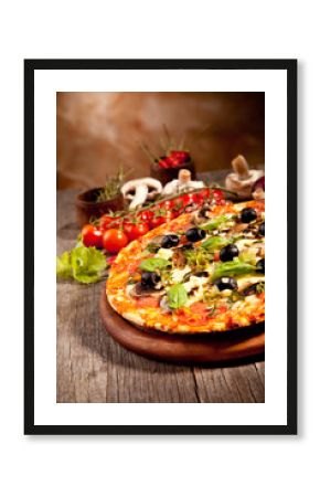 Fresh pizza